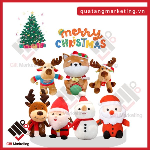 Cao Minh gift - Chuyên cung cấp Gấu Noel số lượng lớn giá tốt cho sự kiện tặng quà Giáng sinh của doanh nghiệp.