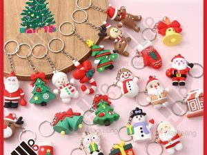 Cao Minh gift - Chuyên cung cấp Móc khóa Noel in logo số lượng lớn giá tốt cho doanh nghiệp làm sự kiện tặng quà