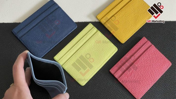 Card holder da bò miu hạt – Quà tặng tinh tế cho doanh nghiệp và nhân viên kinh doanh