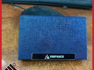 hộp đựng name card in logo Vinphaco theo yêu cầu - Đặt làm sll giá tốt tại Cao Minh gift