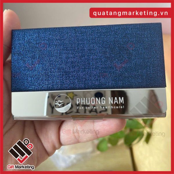hộp đựng name card khắc logo theo yêu cầu tại Cao Minh gift có giá tốt - Liên hệ Hotline 05.2222.2222 để nhận tư vấn.
