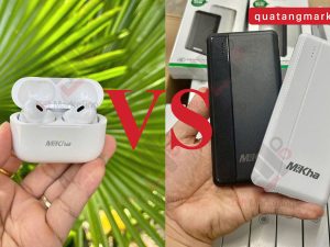 Công ty công nghệ nên tặng quà gì: Tai nghe không dây hay sạc dự phòng in logo?
