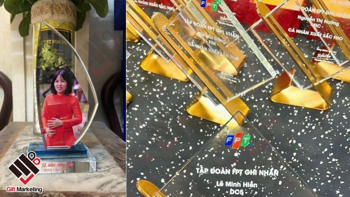 Quà tặng pha lê – Món quà tôn vinh xứng đáng cho hành trình nỗ lực