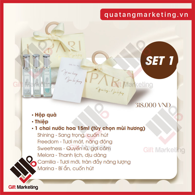 Set quà tặng nước hoa 1