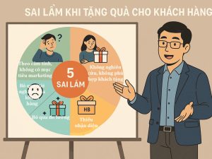 5 sai lầm phổ biến khi tặng quà tặng doanh nghiệp cho khách hàng và cách tránh