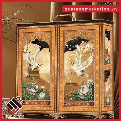 In hộp đựng quà Tết theo yêu cầu các loại Hộp carton lạnh, hộp nắp nam châm, hộp đựng quà tết giấy, gỗ