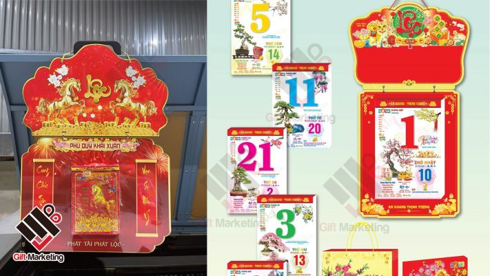 In lịch Tết: Giải pháp quà tặng tối ưu cho doanh nghiệp trong chiến dịch cuối năm