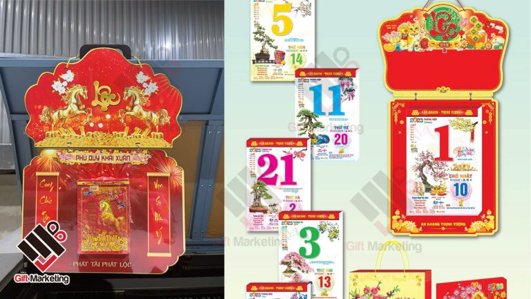 In lịch Tết: Giải pháp quà tặng tối ưu cho doanh nghiệp trong chiến dịch cuối năm