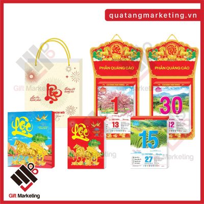 Mẫu lịch Bloc siêu cực đại DVA01, DVA02 – Non nước Việt Nam an lành – hạnh phúc
