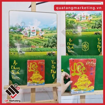 Lịch tráng gương Cao Minh gift