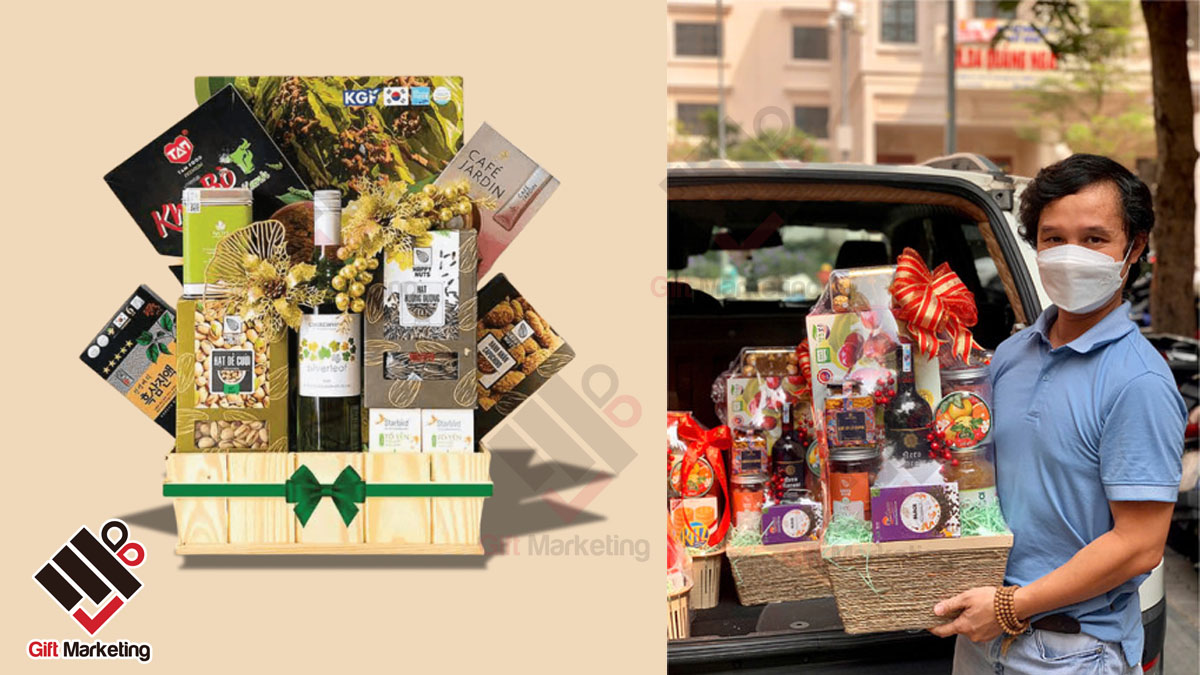 TOP 9 giỏ quà Tết đơn giản mà CHẤT – bí quyết tri ân khách hàng cuối năm