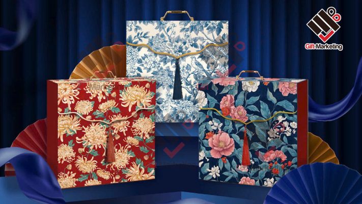 Vỏ hộp quà Tết Gấm Vóc: Giải pháp đóng gói cao cấp giúp doanh nghiệp nâng tầm quà biếu