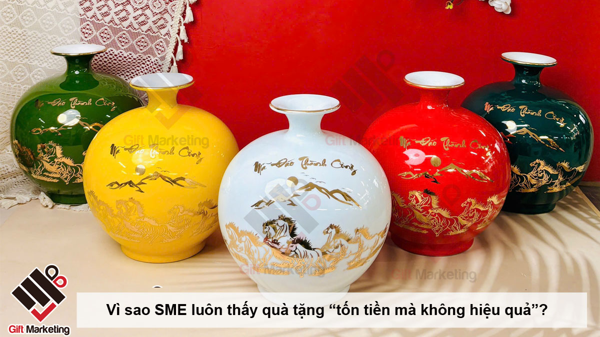 SME nên chi bao nhiêu cho quà tặng in logo để không lãng phí ngân sách?