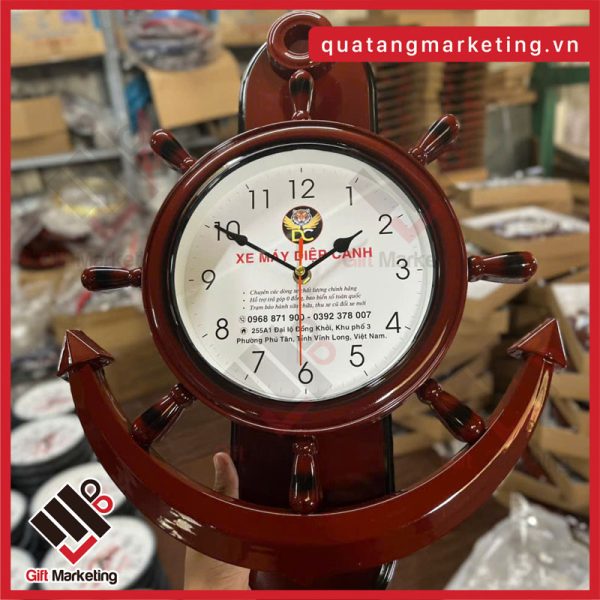 Đồng hồ mỏ neo in ấn theo yêu cầu - Giá cực tốt tại xưởng Cao Minh Gift