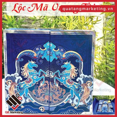 Hộp quà Tết Lộc Mã Vượng Tài