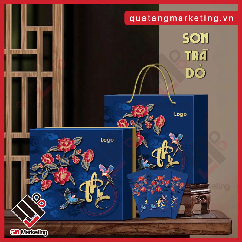 Mẫu hộp quà Tết Sơn Trà Đỏ mới nhất tại Cao Minh Gift - Mời quý doanh nghiệp chốt mẫu, in thêm logo và thông điệp lên hộp để tặng nội bộ và tri ân khách hàng, đối tác