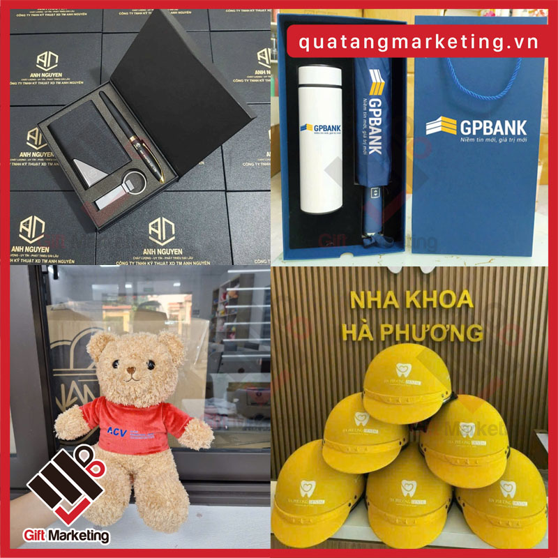 Một số món quà Valentine in logo phổ biến được các đơn vị ưa chuộng đặt làm nhiều tại Cao Minh Gift