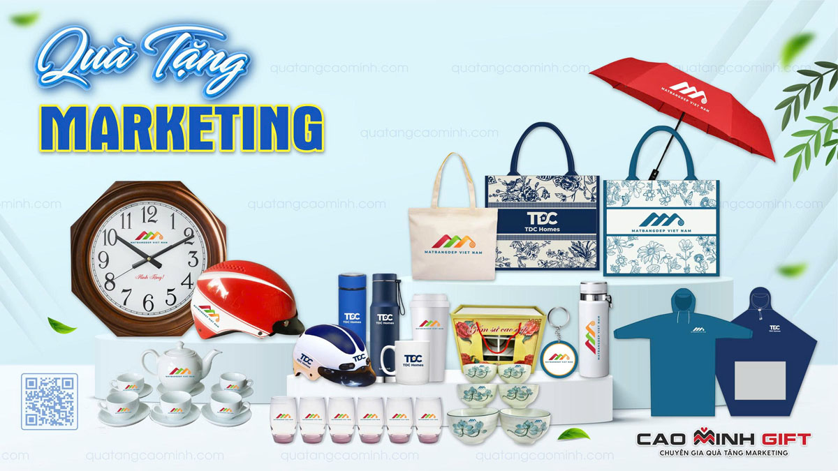 Cao Minh Gift - Chuyên cung cấp quà tặng marketing chất lượng, số lượng lớn giá tốt, xuất hóa đơn VAT đầy đủ - Hotline: 05.2222.2222