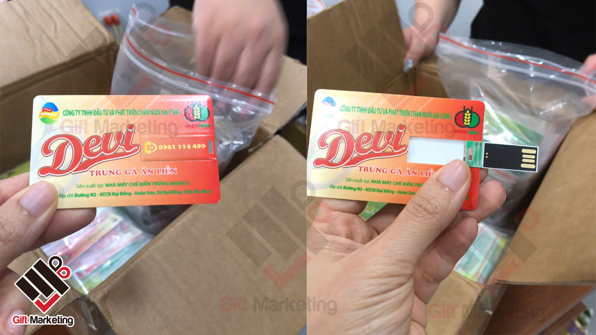 USB thẻ nhớ – TOP 1 quà tặng công nghệ nhỏ gọn giúp thương hiệu được nhớ lâu hơn