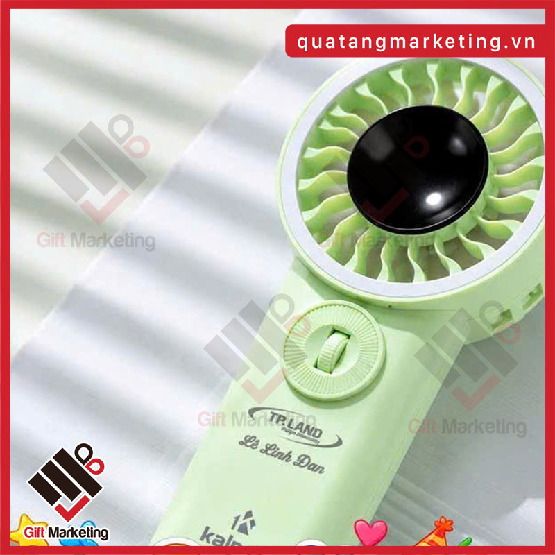 Cao Minh Gift - Chuyên cung cấp quạt cầm tay Kalpen in logo theo yêu cầu số lượng lớn giá tốt