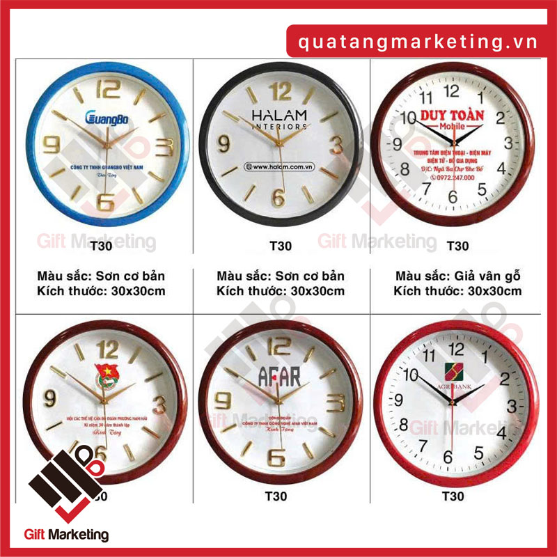 Đồng hồ treo tường quà tặng
