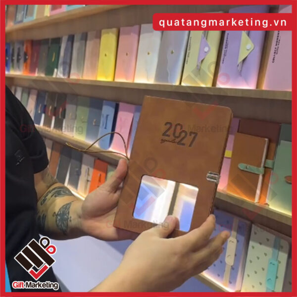 Mẫu sổ tay ghi chép 2027 mới nhất tại Cao Minh Gift - Mời doanh nghiệp đặt hàng