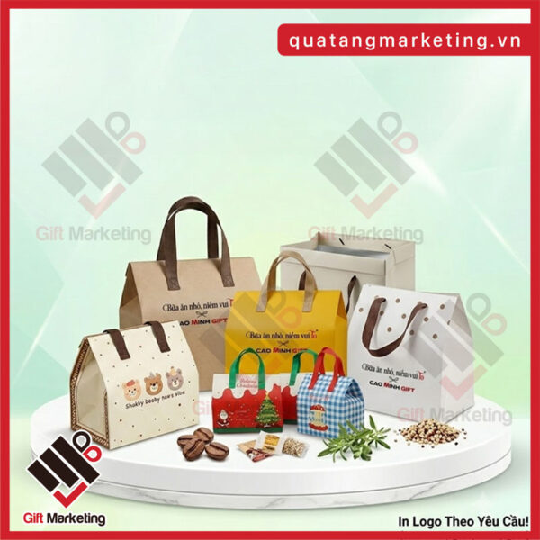 Cao Minh Gift - Chuyên cung cấp túi giấy bạc giữ nhiệt in ấn theo yêu cầu số lượng lớn giá tốt