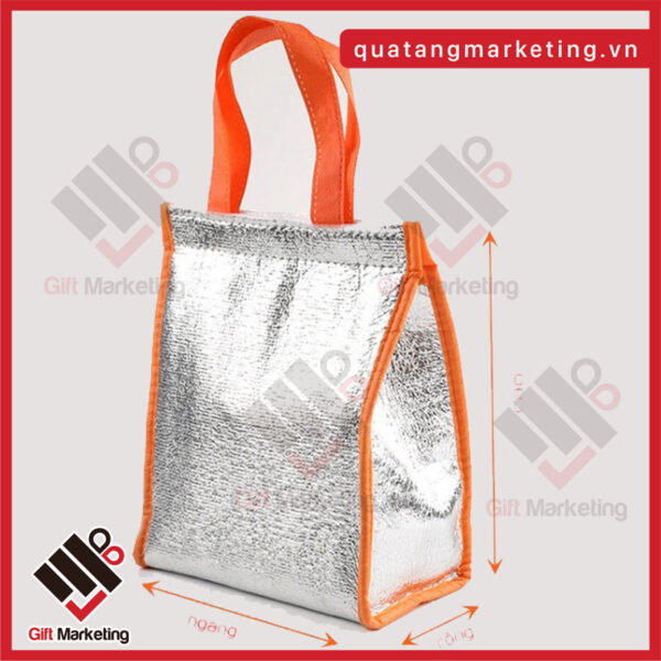 Cao Minh Gift - Chuyên cung cấp túi xốp bạc giữ nhiệt in logo, may viền, quai xách theo yêu cầu số lượng lớn giá tốt