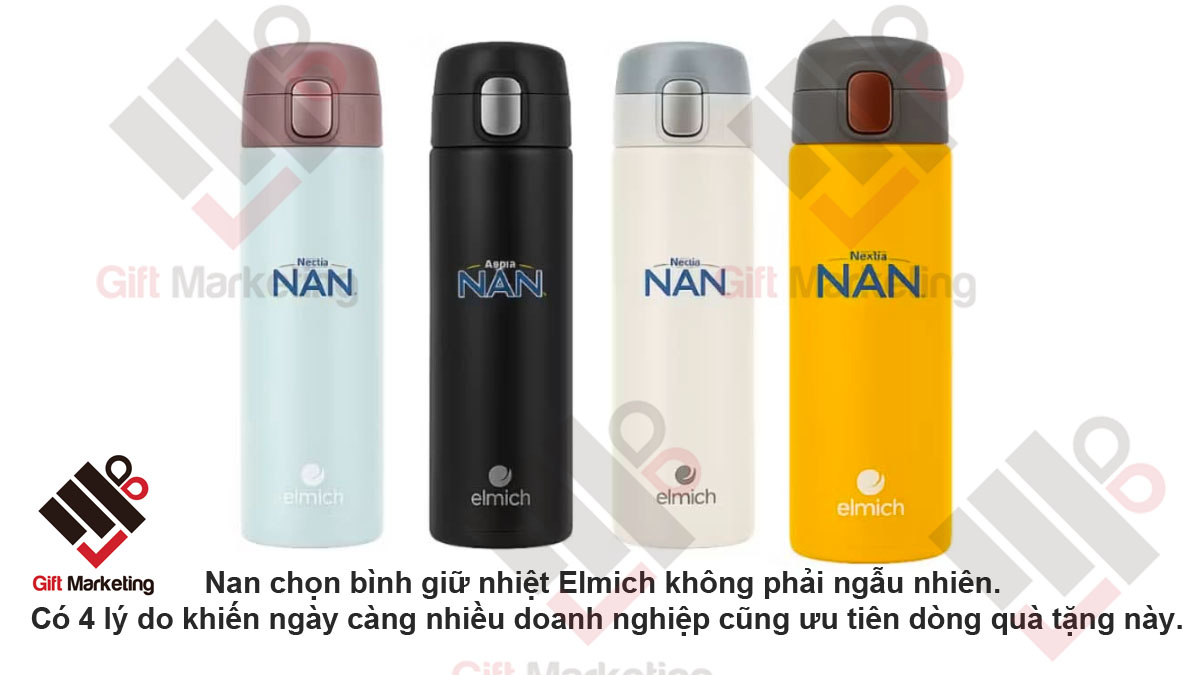 Vì sao Nan chọn bình giữ nhiệt Elmich làm quà tặng