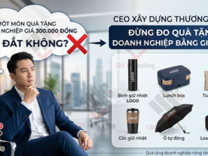 CEO xây dựng thương hiệu: Đừng đo quà tặng doanh nghiệp bằng giá tiền