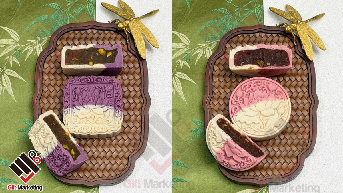 Review 2 vị bánh trung thu tuyết hút khách được săn lùng tại Cao Minh Gift