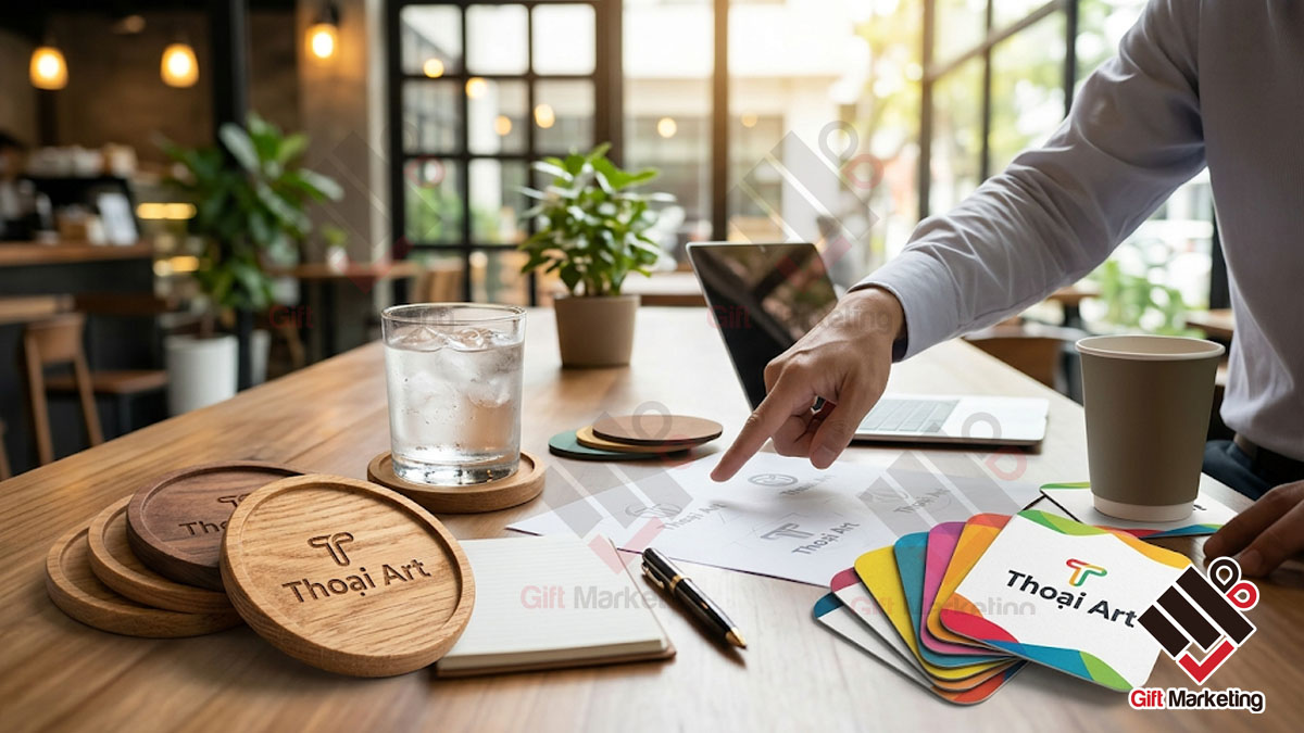 Tư vấn giải pháp lót ly gỗ hay lót ly giấy giúp thương hiệu nhận diện tốt hơn A-Z