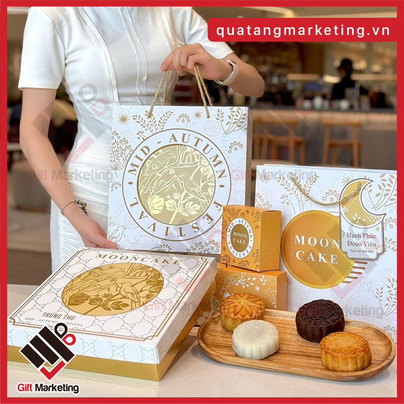 Hộp bánh trung thu 4 cái mẫu mới nhất 2026 tại Cao Minh Gift - Mời đặt hàng moq từ 100 sản phẩm