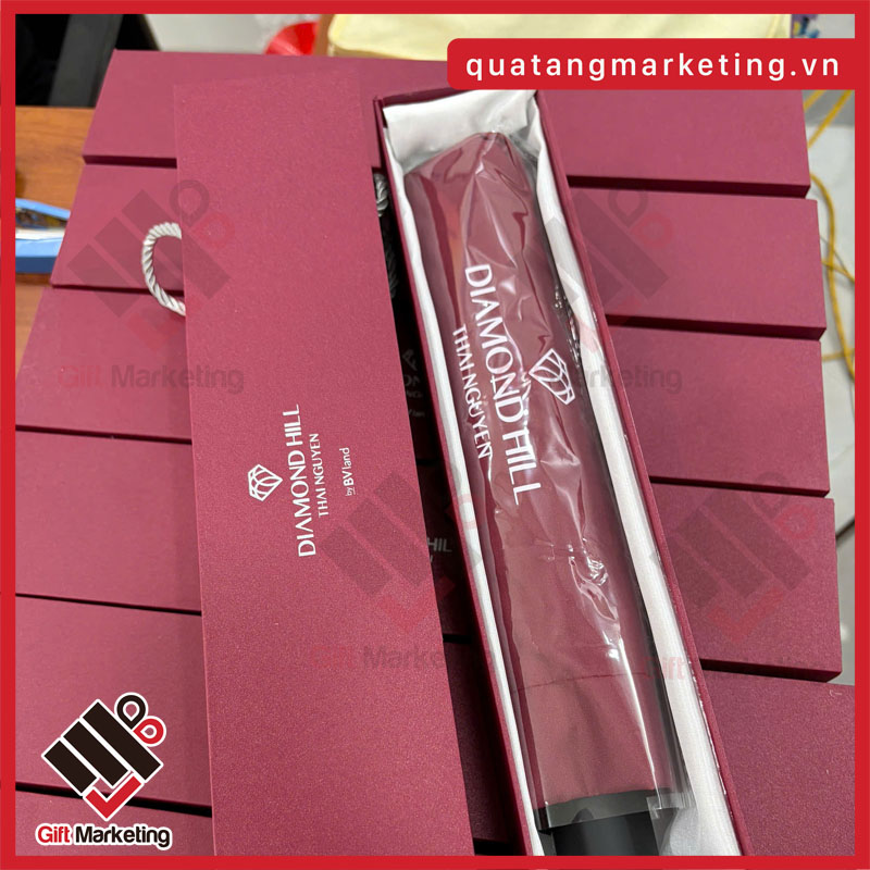 Cao Minh Gift - Chuyên cung cấp ô gấp 3 tự động 2 chiều in ấn theo yêu cầu số lượng lớn giá tốt