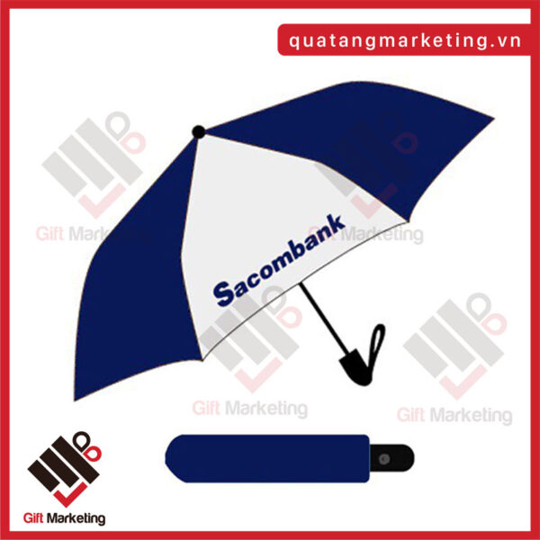 Ô tự động 2 chiều in logo ngân hàng Sacombank