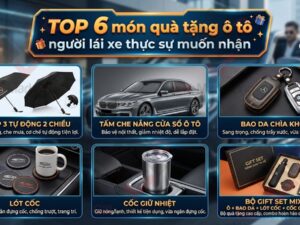 TOP 6 món quà tặng ô tô người lái xe thực sự muốn nhận