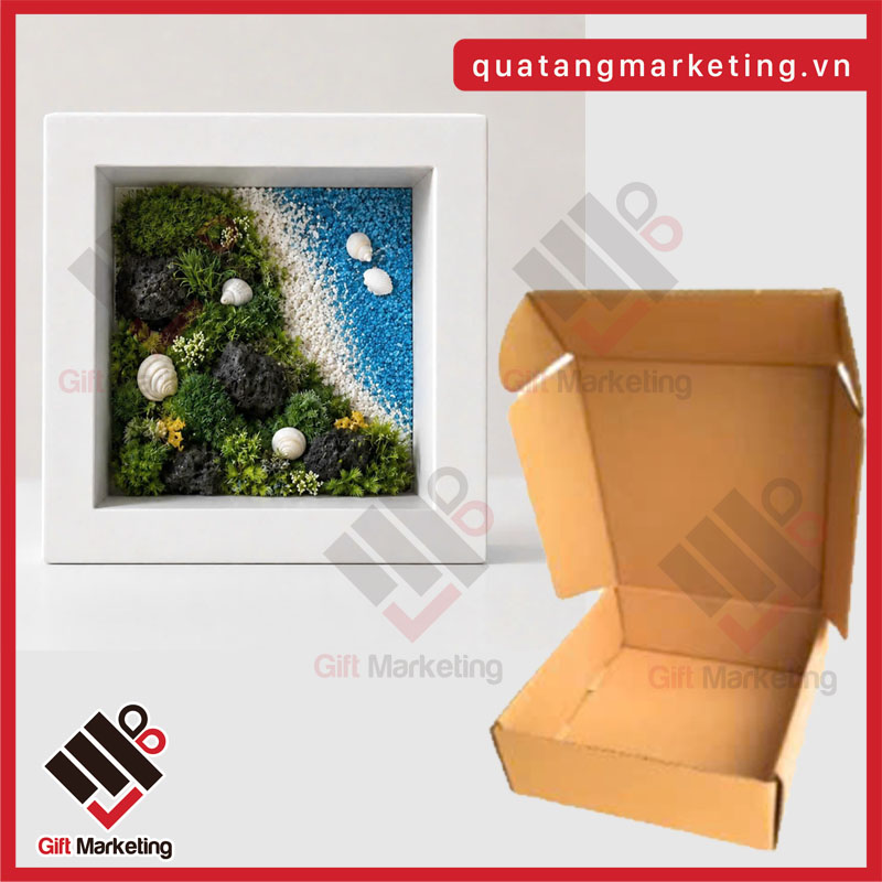 Tranh rêu nghệ thuật Cao Minh Gift - Quà tặng để bàn làm việc 300k theo yêu cầu