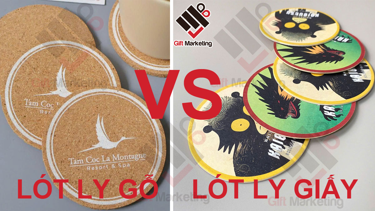 Tư vấn giải pháp lót ly gỗ hay lót ly giấy giúp thương hiệu nhận diện tốt hơn A-Z