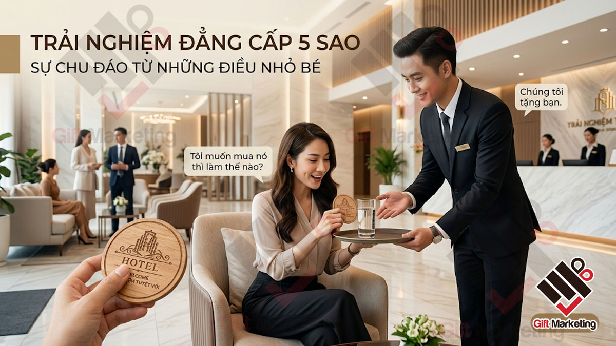 Vì sao đế lót ly được khách sạn 5 sao đầu tư nhiều hơn bạn nghĩ?