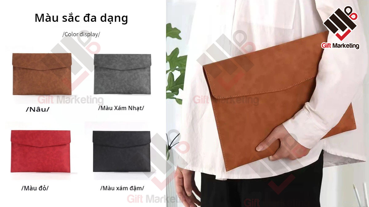 Cặp đựng tài liệu doanh nghiệp: Giải pháp quà tặng chuyên nghiệp cho văn phòng