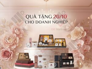 Quà tặng 20/10 cho doanh nghiệp: 25+ ý tưởng 2026