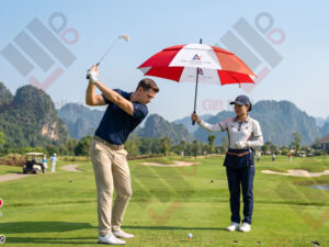 Quà tặng golf cao cấp: Vì sao ô chống lật được golfer đánh giá cao?