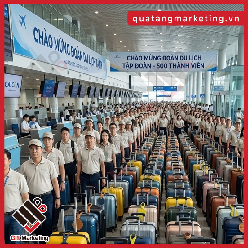 Tag hành lý cho tour, sự kiện và team building