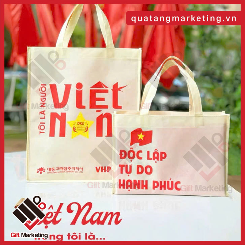 Túi vải quà tặng 2/9 của Sâm Hàn chính hãng