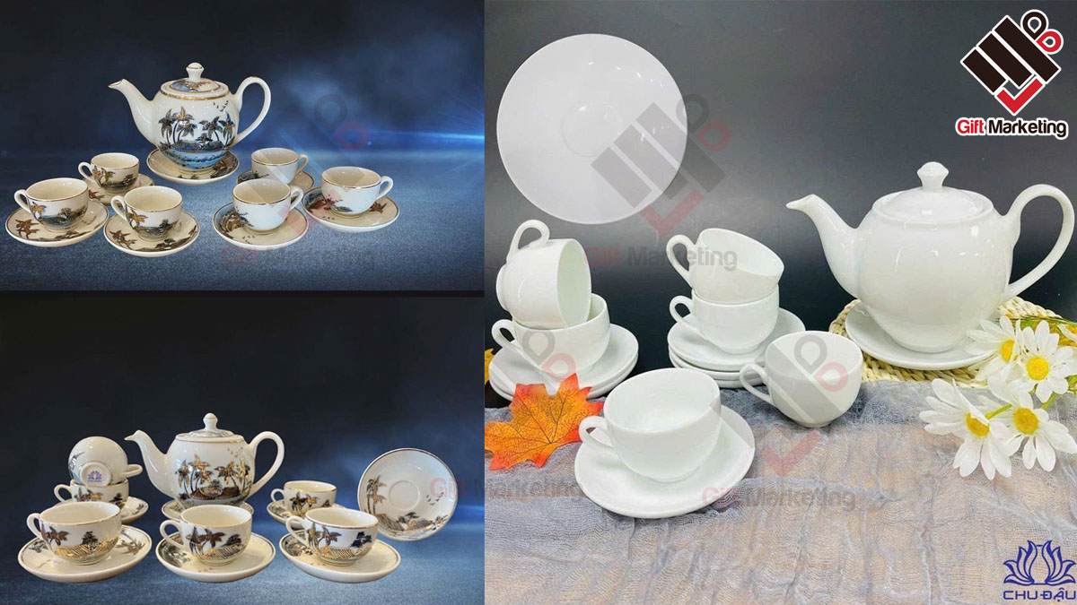 Ấm chén quà tặng doanh nghiệp: Cách chọn theo ngân sách 500K – 3 triệu