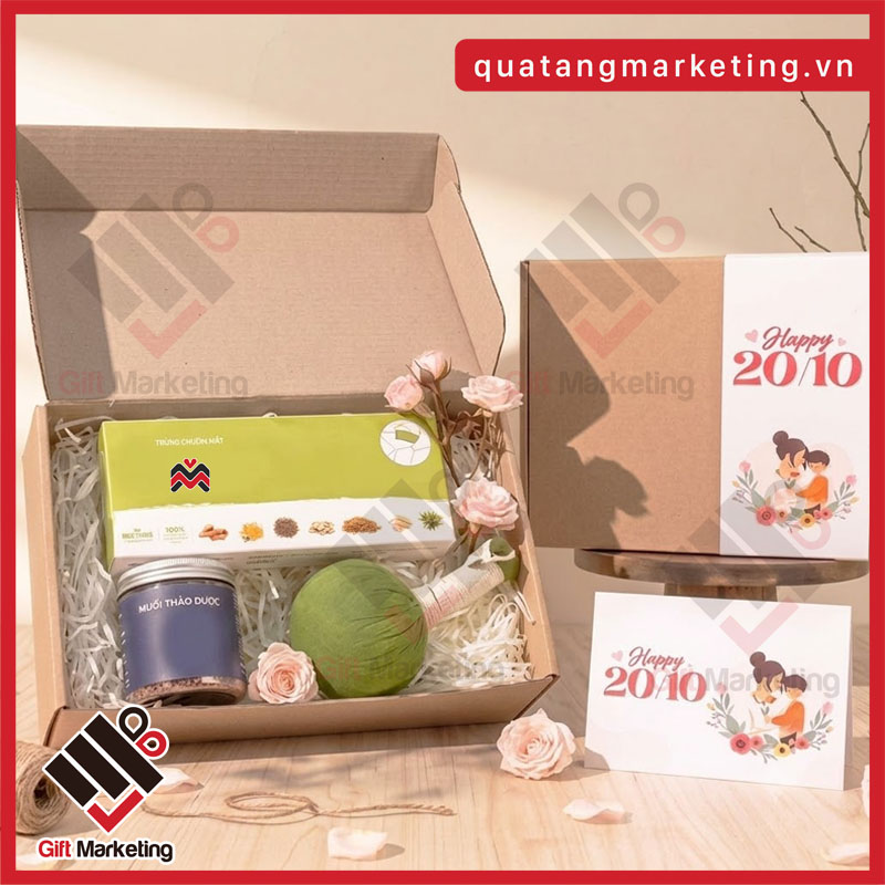 Gối chườm thảo dược, túi chườm mắt quà tặng 20-10 cho doanh nghiệp