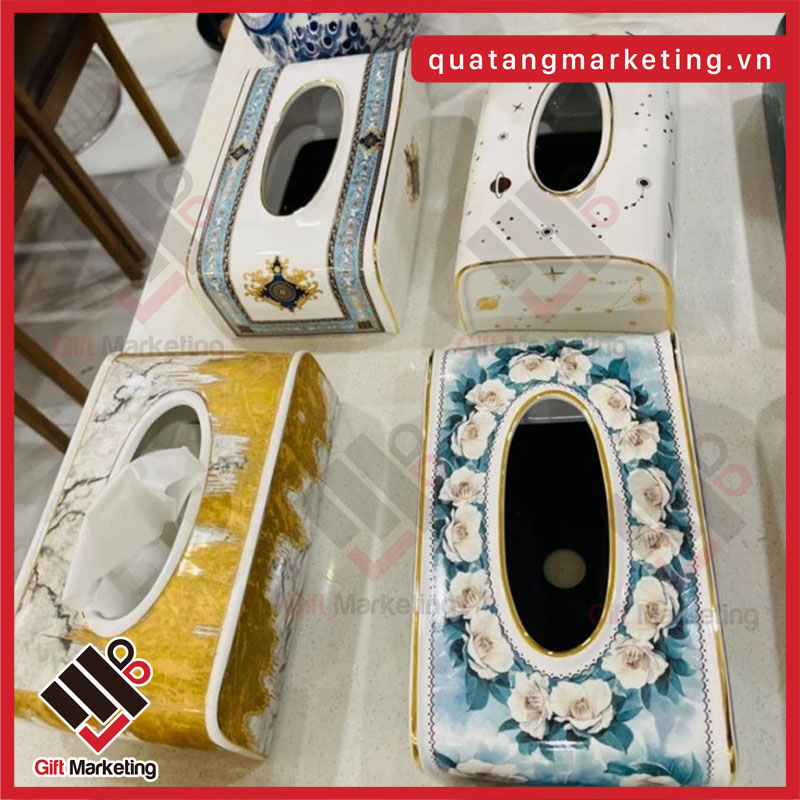 Hộp đựng giấy ăn decor – vừa dùng vừa trang trí
