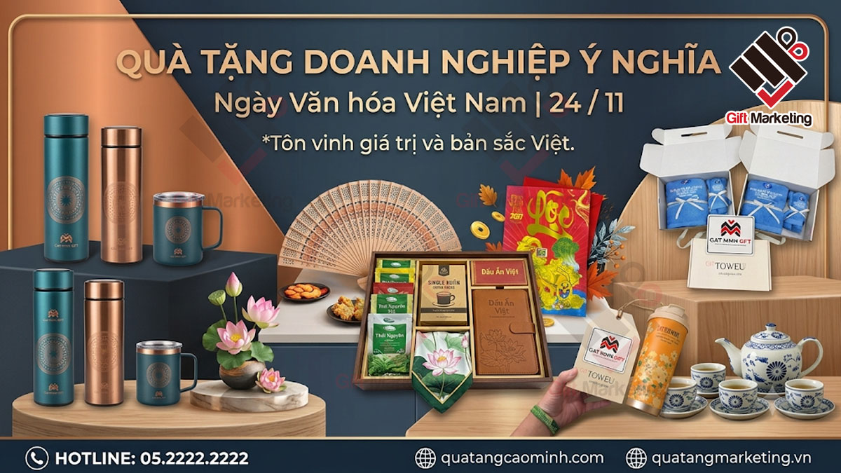 Ngày Văn hóa Việt Nam 24/11: Lịch nghỉ, ý nghĩa và gợi ý quà tặng doanh nghiệp